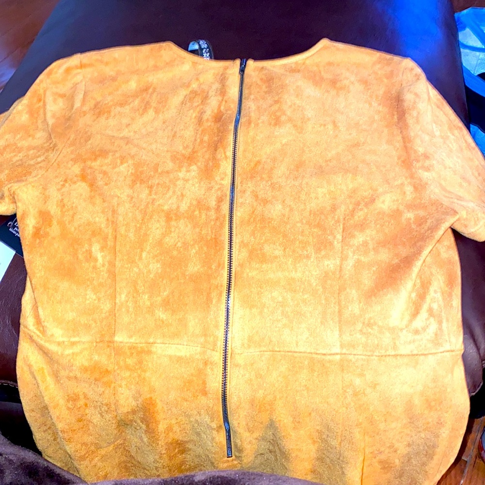 Free* with $50 purchase ๐ NWOT Design Labs Faux Micro Suede Dress - Picture 8 of 13